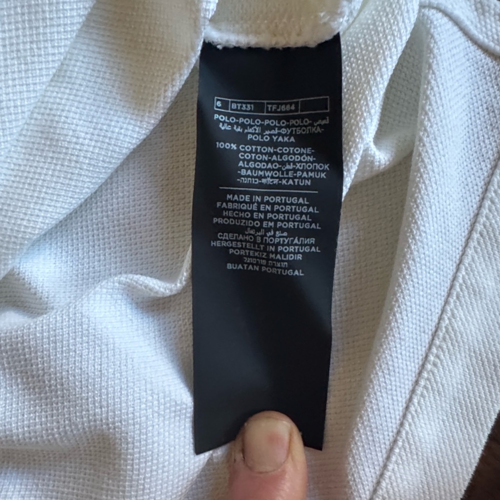Tom Ford White Polo Shirt - Picture 4 of 5